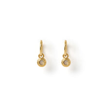 Load image into Gallery viewer, Arms Of Eve Crushed Birthstone Earrings - June
