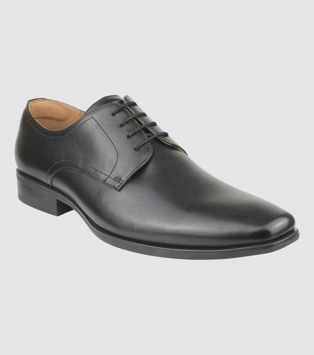 Florsheim Jackson Plain Leather Shoe - Black