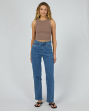 Load image into Gallery viewer, Silent Theory Pia Crop Tank - Brown
