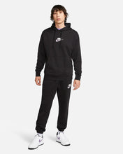 Load image into Gallery viewer, Nike Club French Terry Pullover Hoodie - Black/Black
