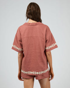 Silent Theory Capri Shirt - Clay