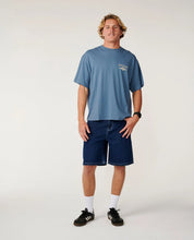 Load image into Gallery viewer, Rip Curl Heritage Icon Tee - Bluefin
