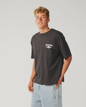 Load image into Gallery viewer, Rip Curl Heritage Icon Tee - Washed Black
