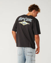 Load image into Gallery viewer, Rip Curl Heritage Icon Tee - Washed Black
