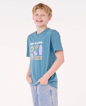 Load image into Gallery viewer, Rip Curl Island Paradiso Logo Tee - Storm Blue
