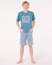 Load image into Gallery viewer, Rip Curl Island Paradiso Logo Tee - Storm Blue
