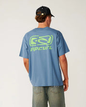 Load image into Gallery viewer, Rip Curl Archive Ripped Tee - Bluefin
