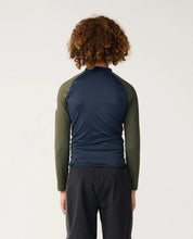 Load image into Gallery viewer, Rip Curl Boys Shock UPF Long Sleeve Rash Vest - Dark Olive
