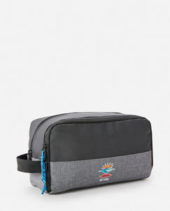 Rip Curl Groom Icons Of Surf Toiletry Bag - Grey