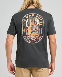 The Mad Hueys Quokka Coldie SS Tee - Vintage Black