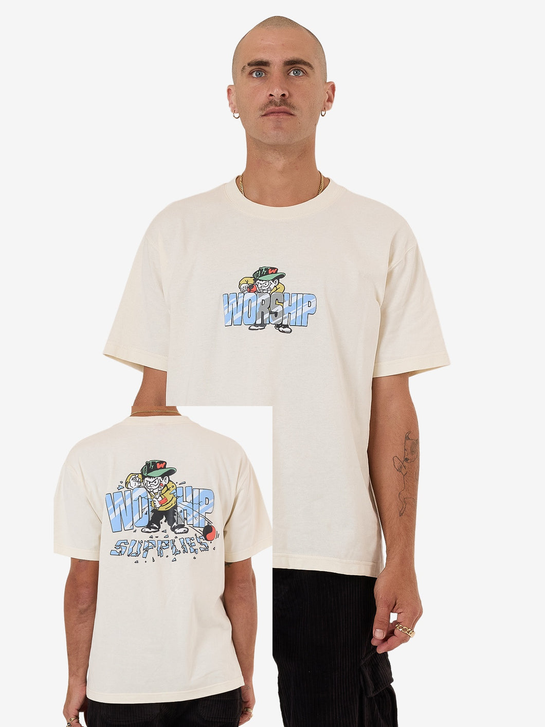 Worship Menace Tee - Zine