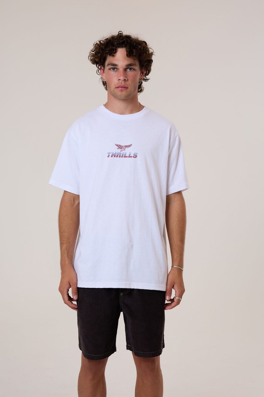 Thrills Paradise Before Anarchy Merch Fit Tee - White