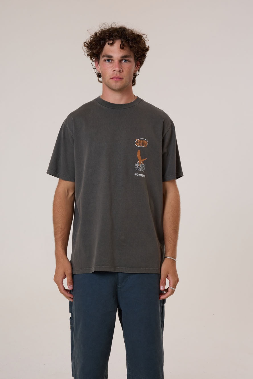 Thrills 1st Grade Service Merch Fit Tee