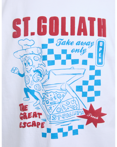 St. Goliath Boys Great Escape Tee - White (3-7yrs)