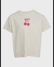Load image into Gallery viewer, Eve Girl Sweet Cherry Tee - Vintage White
