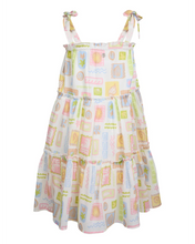 Load image into Gallery viewer, Eve Girl Matisse Tiered Mini Dress (3-7) - Print
