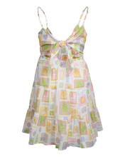 Load image into Gallery viewer, Eve Girl Matisse Tiered Mini Dress - Print
