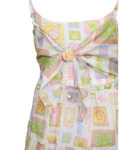 Eve Girl Matisse Tiered Mini Dress - Print