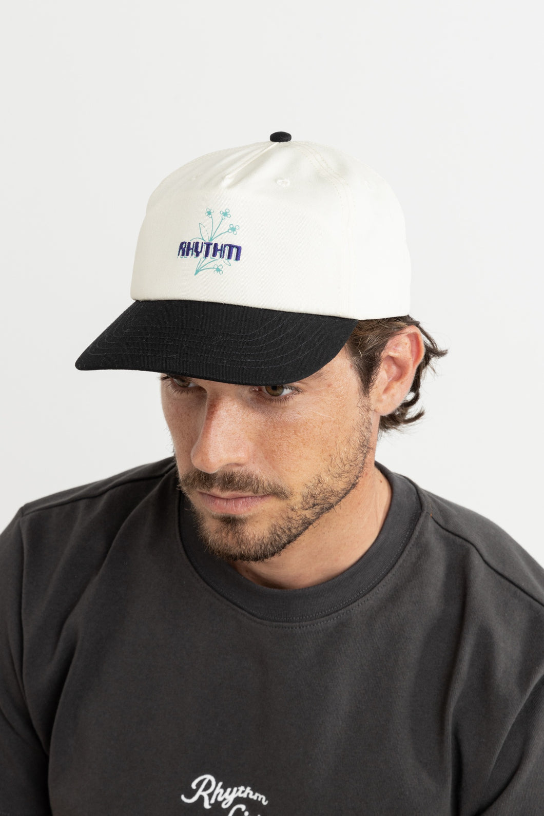 Rhythm Arcade Cap - Vintage White/Black