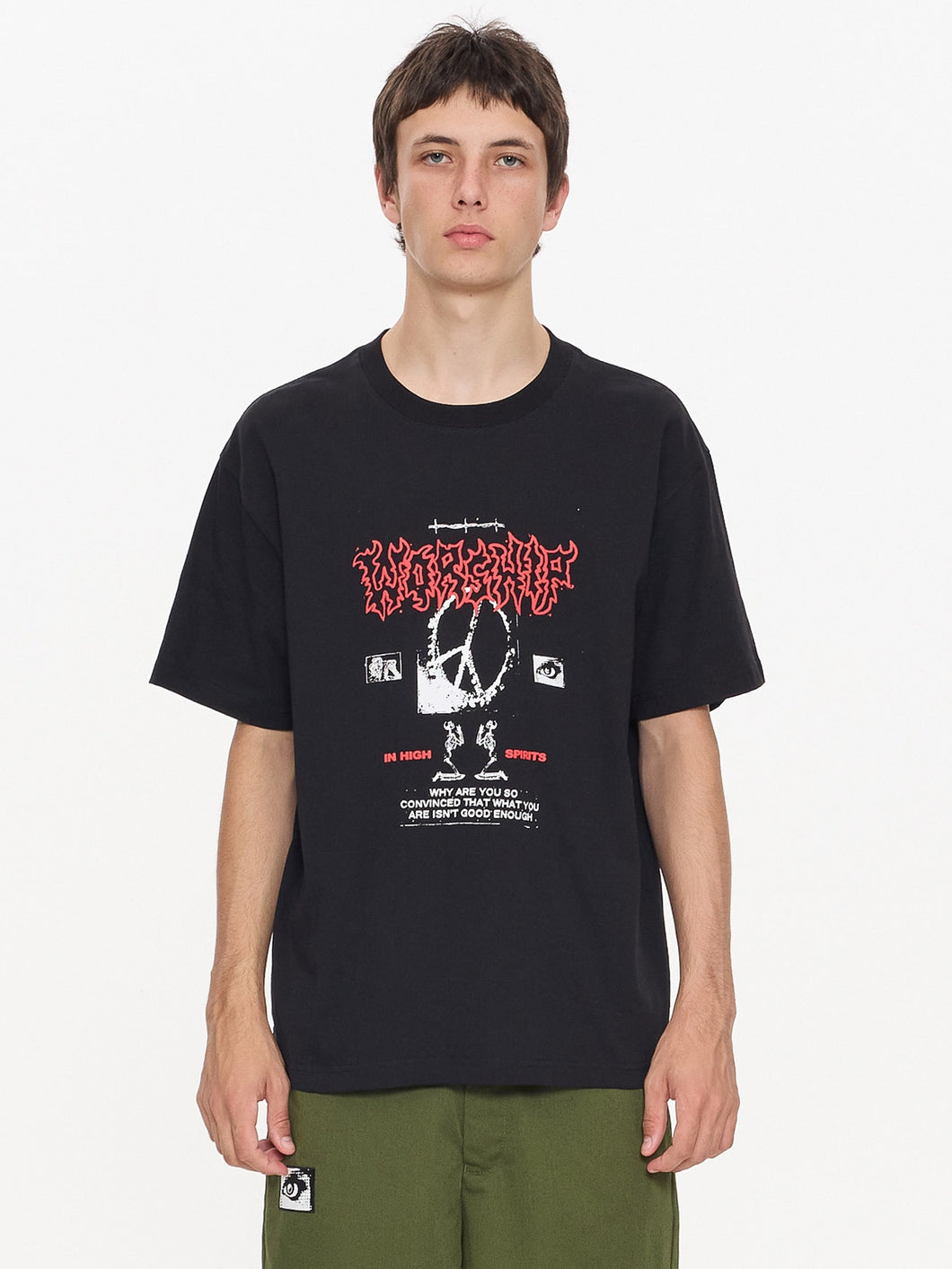 Worship Enough Tee - Black