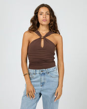 Load image into Gallery viewer, Silent Theory Atlas Halter Bodysuit - Chocolate

