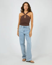 Load image into Gallery viewer, Silent Theory Atlas Halter Bodysuit - Chocolate
