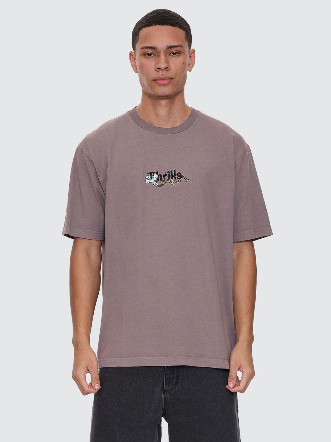 Thrills Nature's Takeover Oversize Fit Tee - Shroom