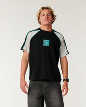 Load image into Gallery viewer, Rip Curl Archive Panel Embroid Tee - Black
