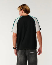 Load image into Gallery viewer, Rip Curl Archive Panel Embroid Tee - Black
