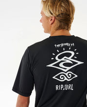 Load image into Gallery viewer, Rip Curl Icons Surflite UPF Short Sleeve Swim Shirt
