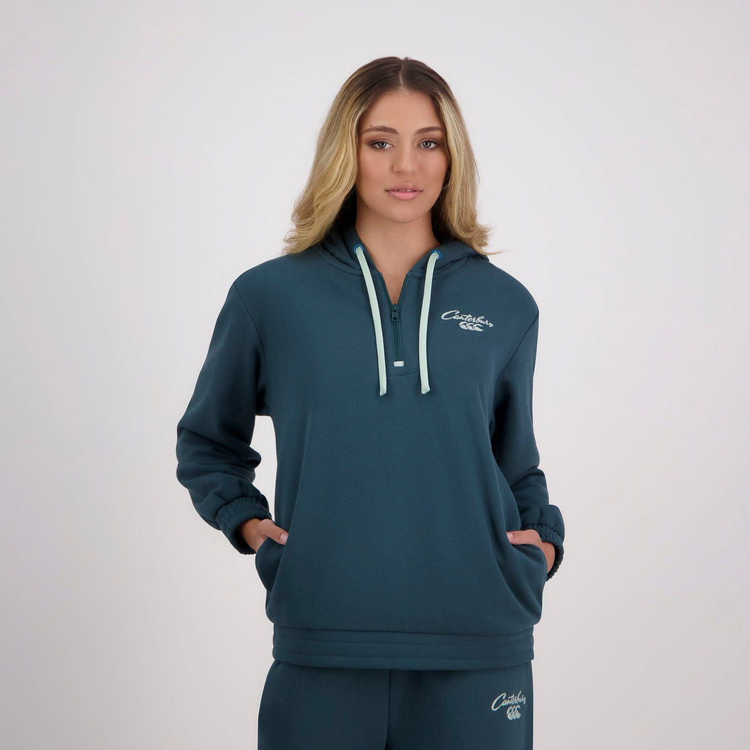 Canterbury Womens Scene -Set Hoodie - Atlantic Deep