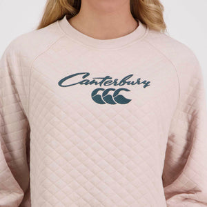 Canterbury Scene-Set Crew Sweat - Oatmeal Marle