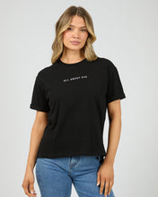 Load image into Gallery viewer, All About Eve AAE Washed Tee - Black
