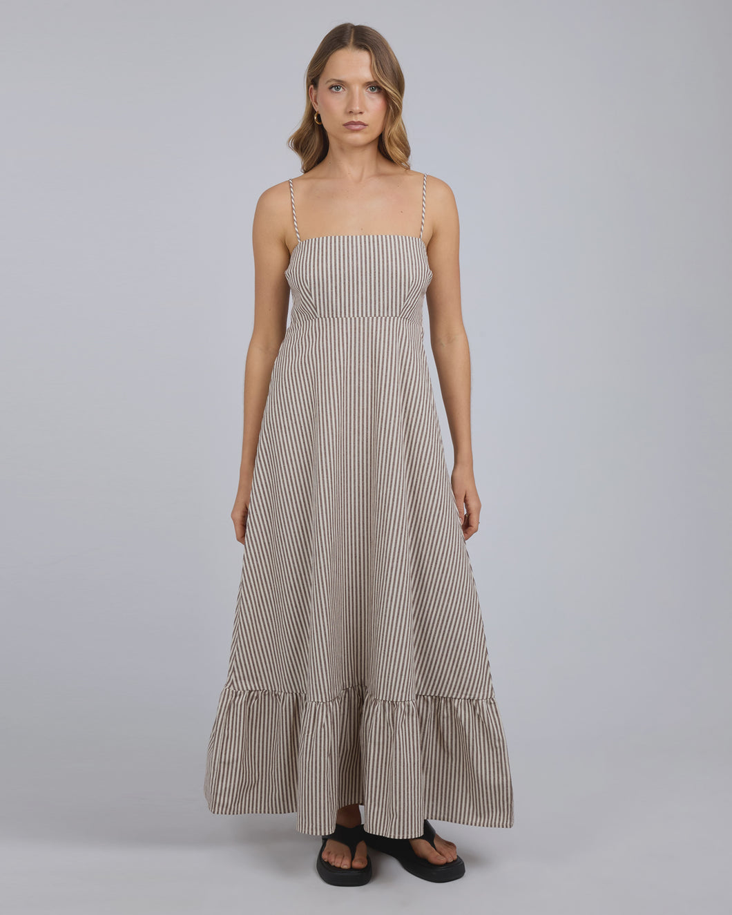 Silent Theory Sunday Maxi Dress - Chocolate