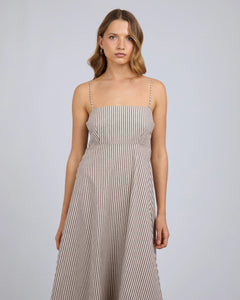 Silent Theory Sunday Maxi Dress - Chocolate