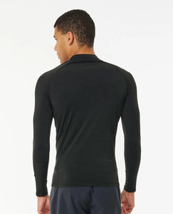 Rip Curl Icons UPF Brushed L/S Rashie - Black