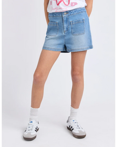 Eve Girl Stella Short - Mid Blue
