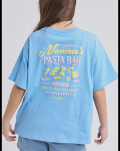 Eve Girl Nonna Tee - Blue