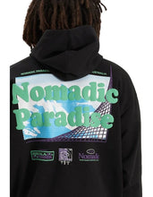 Load image into Gallery viewer, Nomadic Paradise Everest Oversized Hoodie - Jet Black
