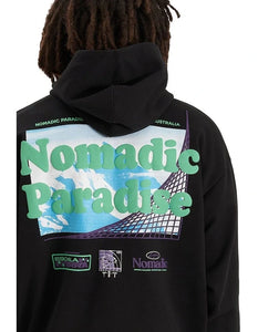 Nomadic Paradise Everest Oversized Hoodie - Jet Black