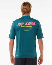 Load image into Gallery viewer, Rip Curl Quest Lockup UV Short Sleeve Rash Vest
