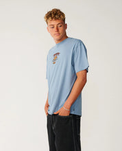 Load image into Gallery viewer, Rip Curl Aus Arch Search Tee - Faded Denim
