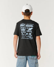 Load image into Gallery viewer, Rip Curl Boys Rip-tuals Art Tee - Washed Black
