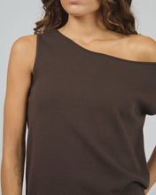 Load image into Gallery viewer, Silent Theory Ellis Off Shoulder Top - Chocolate
