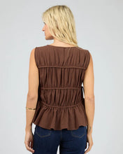 Load image into Gallery viewer, All About Eve Lou Lou Tie Top - Brown
