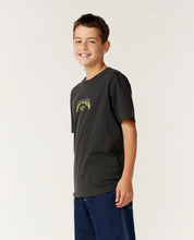 Load image into Gallery viewer, Rip Curl Boys Shredding Tee - Washed Black
