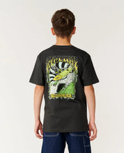 Load image into Gallery viewer, Rip Curl Boys Shredding Tee - Washed Black
