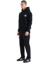 Load image into Gallery viewer, Nena &amp; Pasadena Mortar Heavy Relaxed Hooded Sweater - Jet Black
