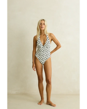 Load image into Gallery viewer, Rhythm Loulou Floral Reversible Halter Neck One Piece Swimsuit

