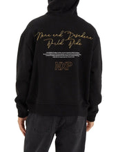 Load image into Gallery viewer, Nena &amp; Pasadena Olympia Box Fit Sweater - Jet Black
